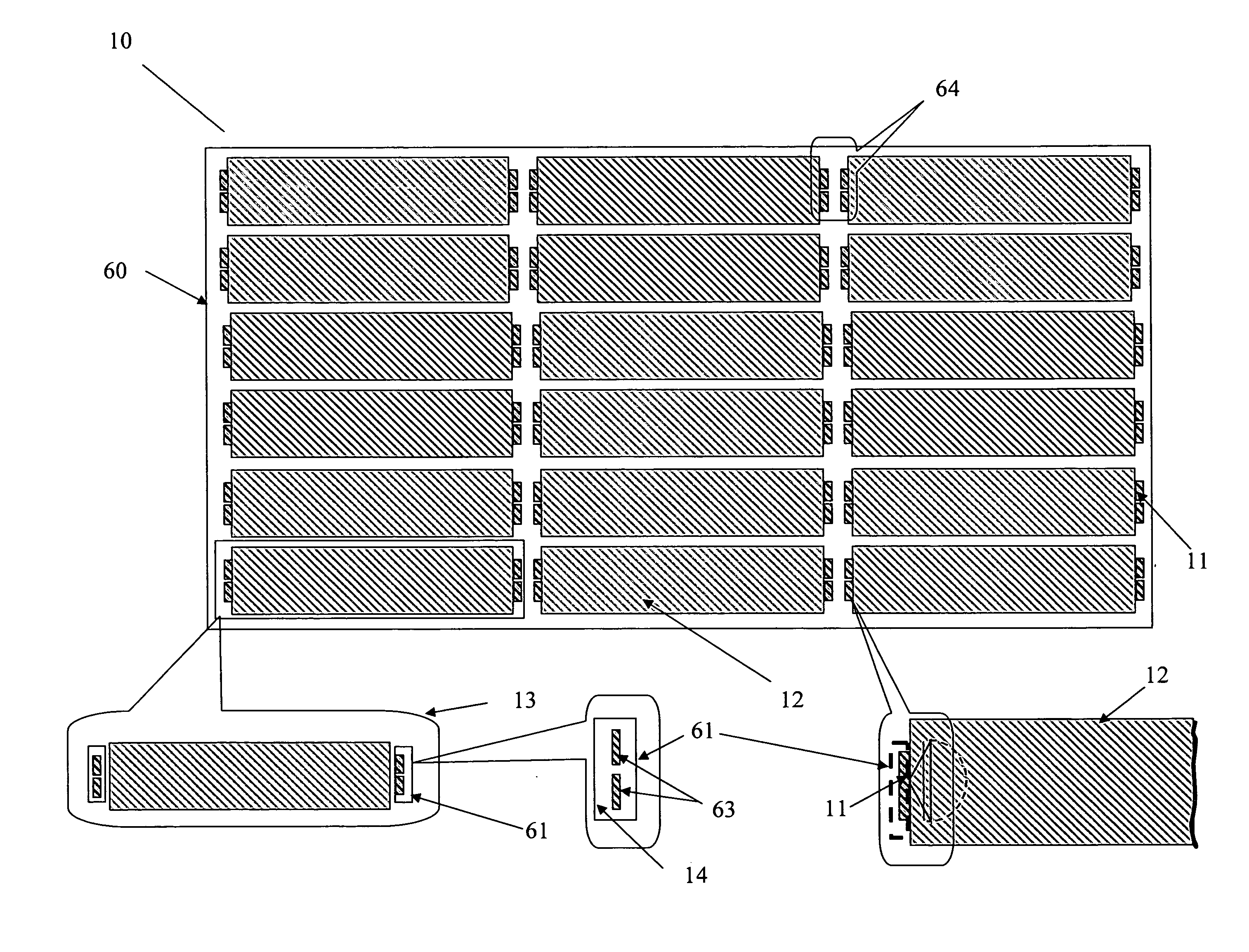 Integrated backlight illumination assembly