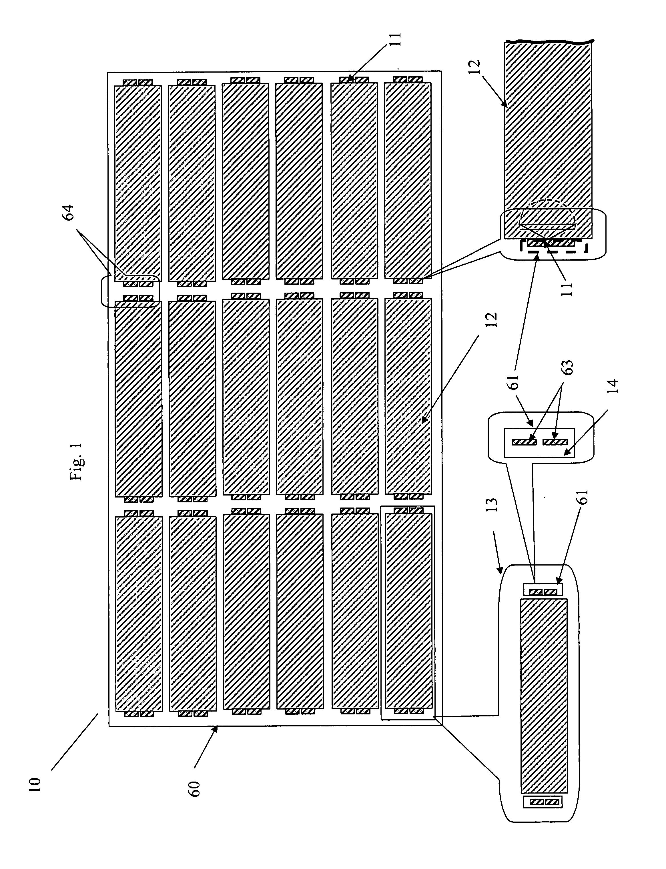 Integrated backlight illumination assembly