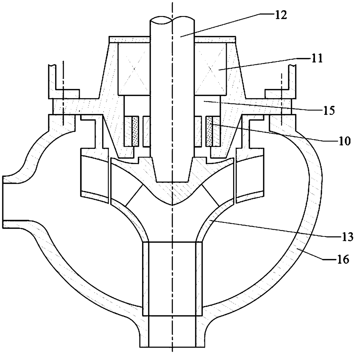 Main pump shaft seal injection water system of nuclear power plant