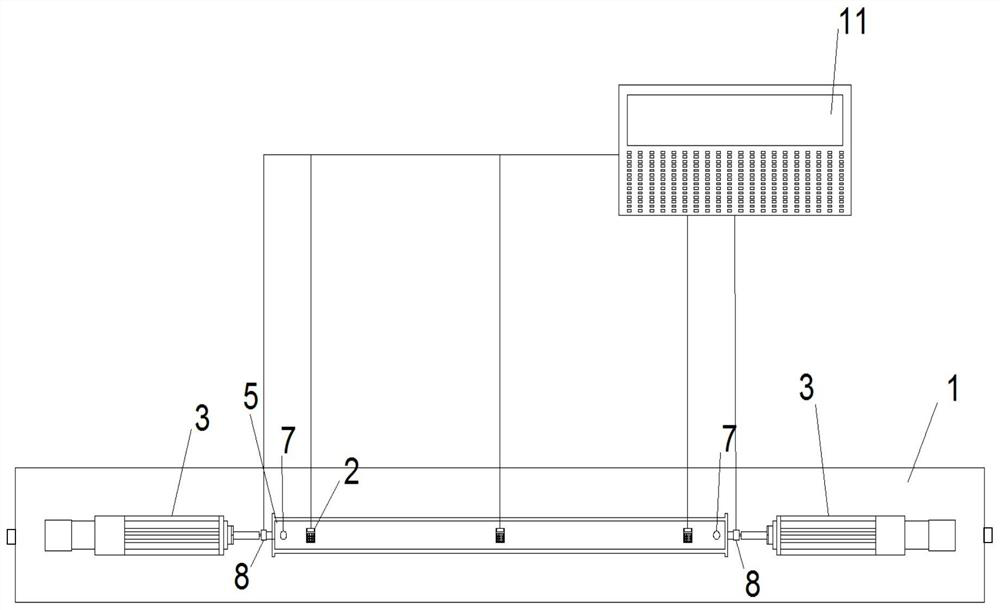 Test method for simulating submarine pipeline movement