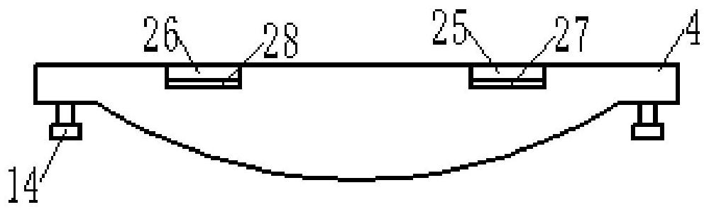 Walking balance training device for hemiplegic patient