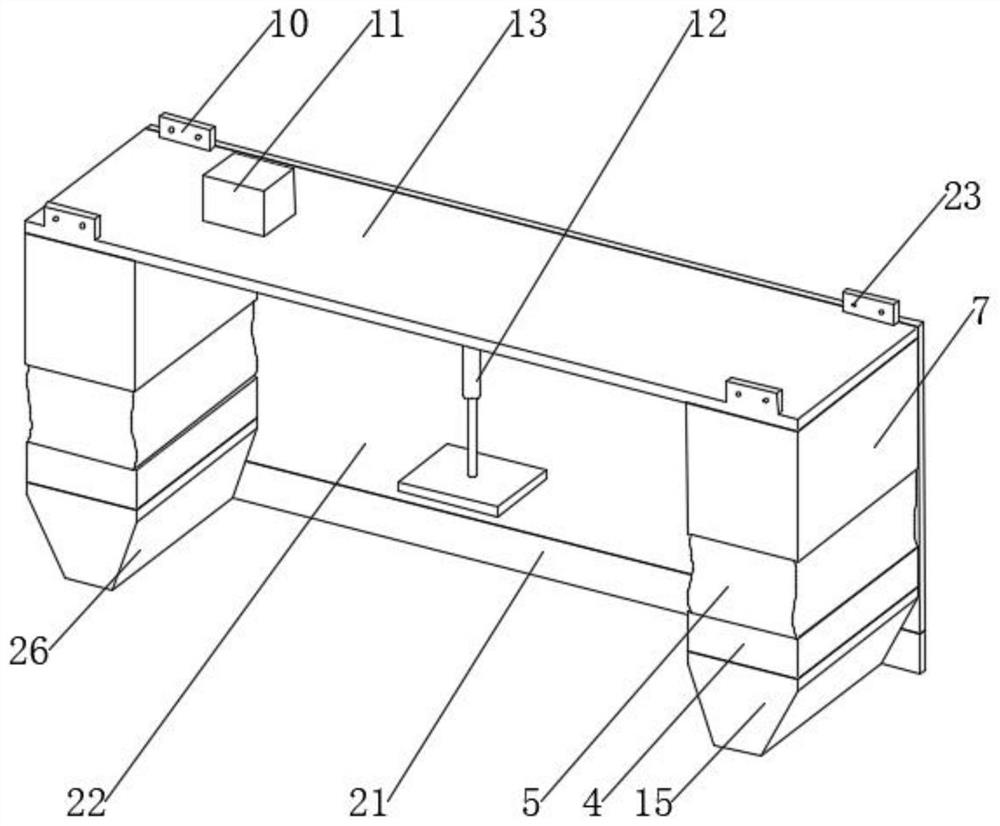 Air layer elimination mechanism for packaged food and processing equipment based on the mechanism