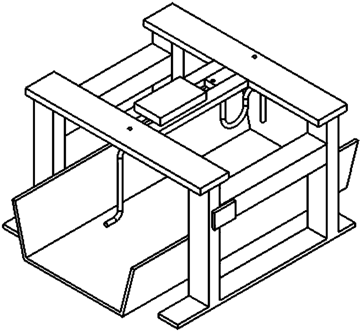 Novel ore pulp concentration meter based on ELM network and measurement method