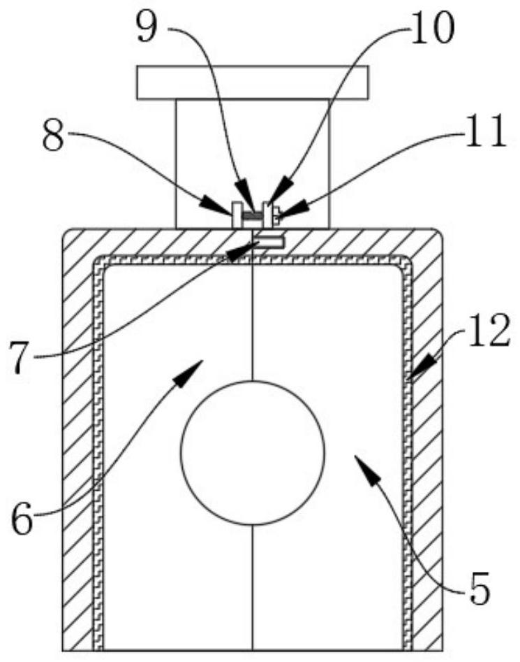 Pump body heat preservation device for petrochemical process pump