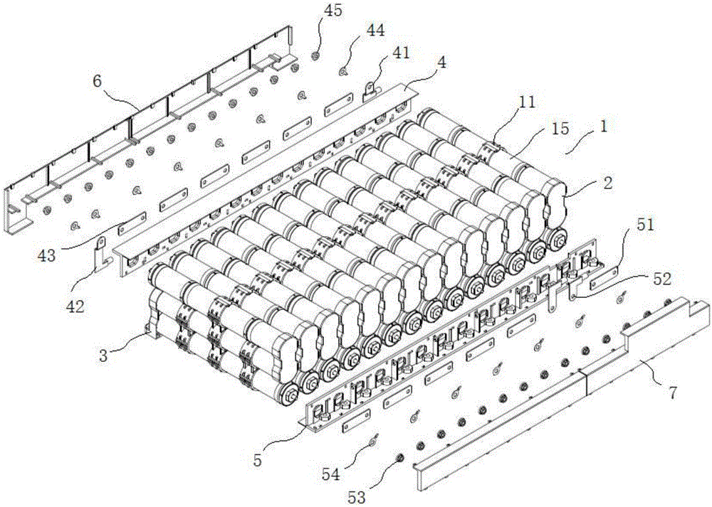 Battery module for hybrid electric vehicle and battery pack thereof