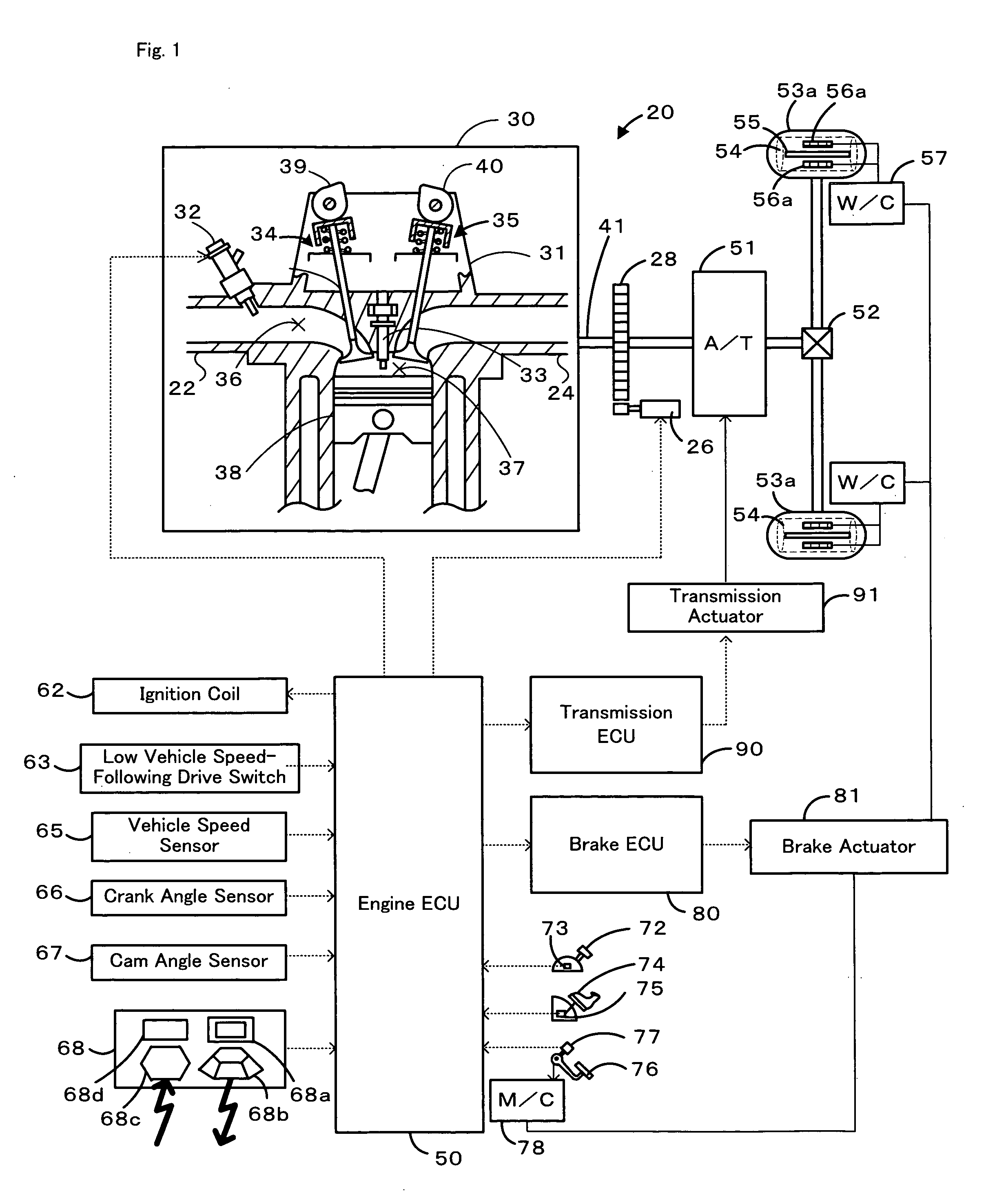 Engine automatic stop restart control apparatus, vehicle equipped with engine automatic stop restart control apparatus, and engine automatic stop restart method