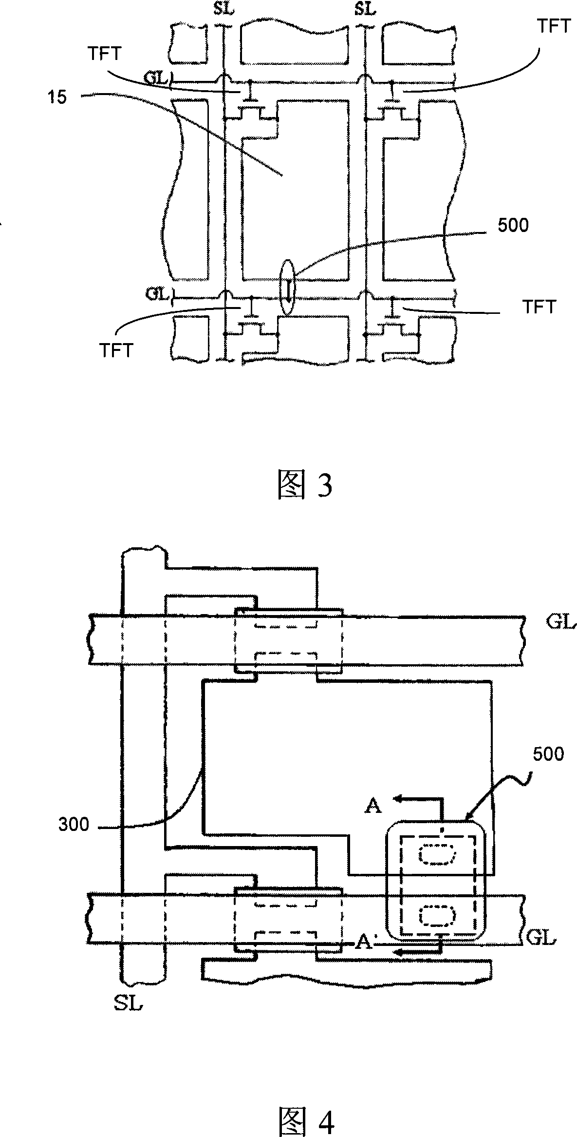 Liquid crystal display panel and method for producing same, device comprising same