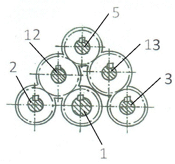 Precise axial displacement transmission device