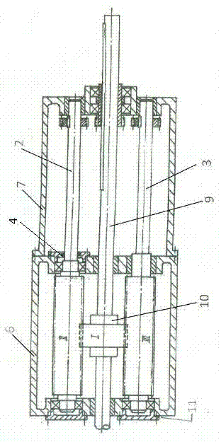 Precise axial displacement transmission device