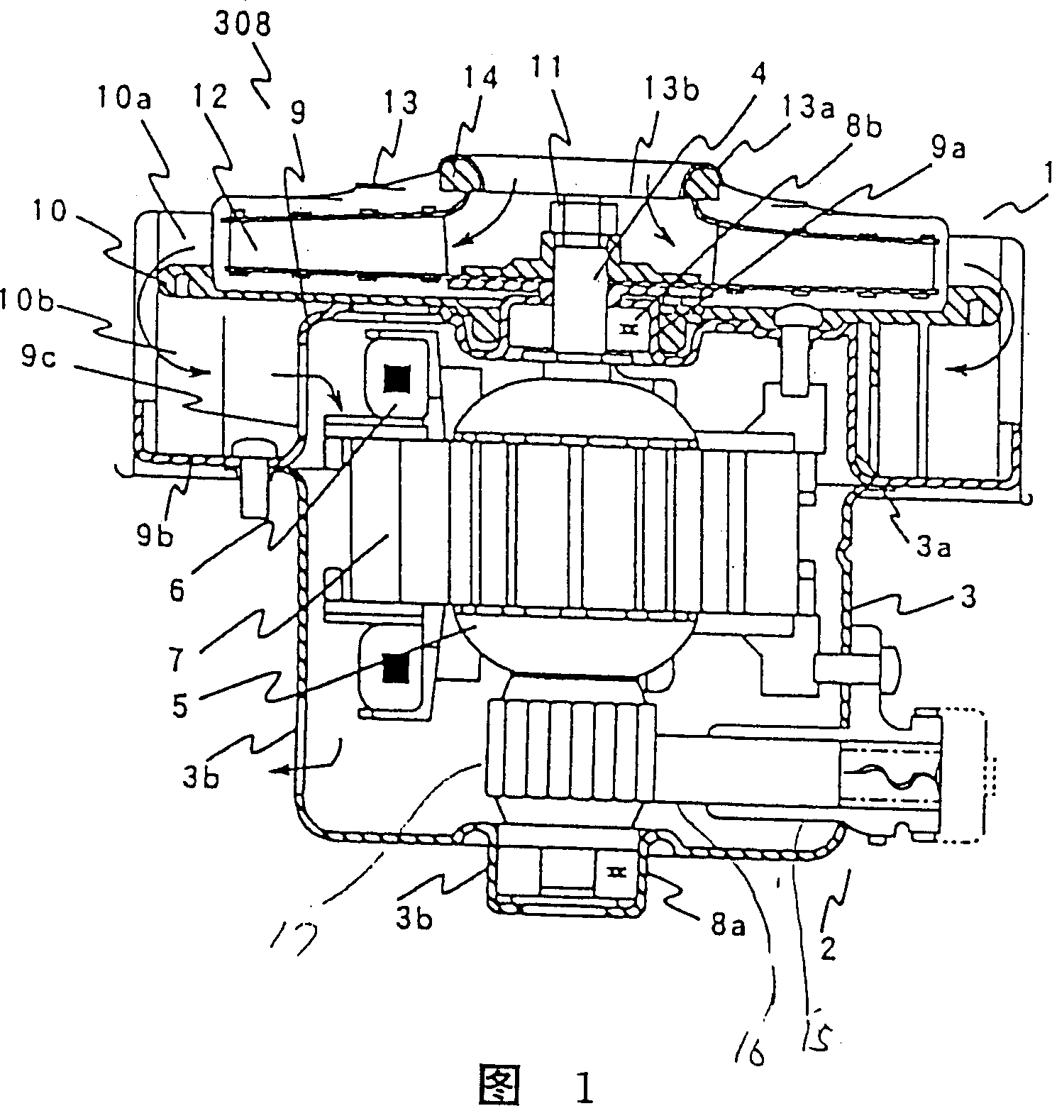 Electric dust collector