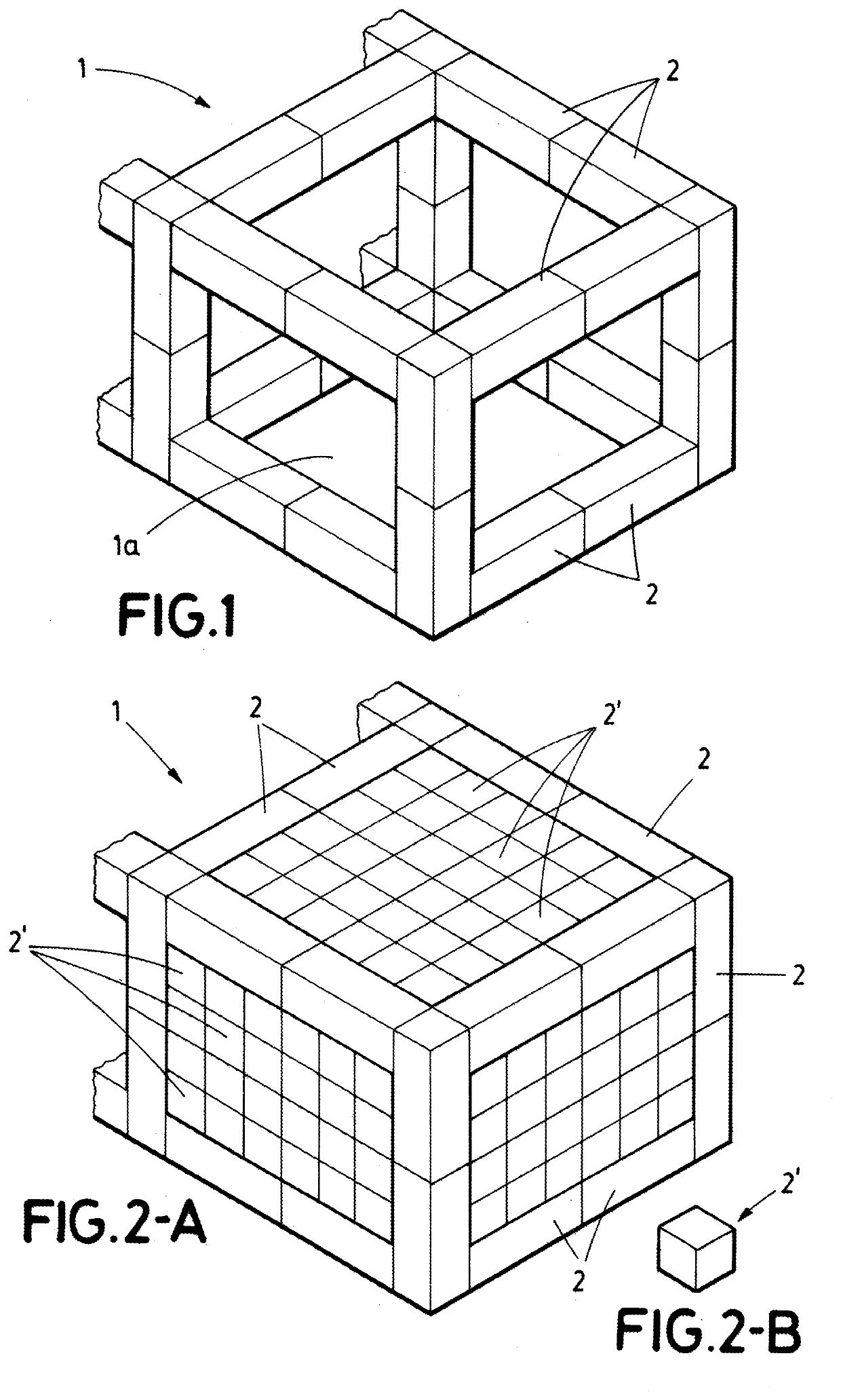 Hollow structure for creating pressurized space habitats