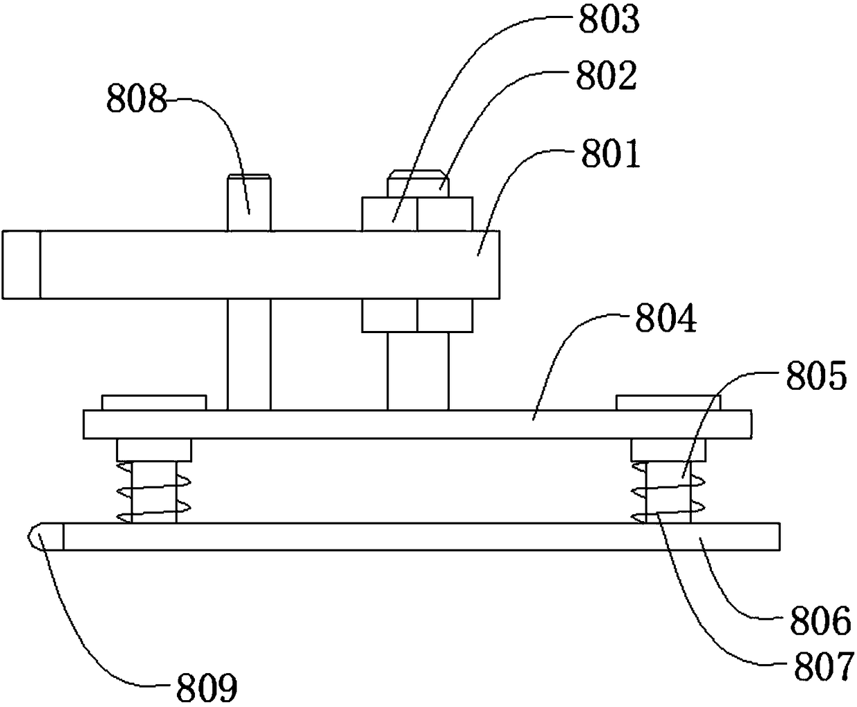 Disc loading substrate surface coating device