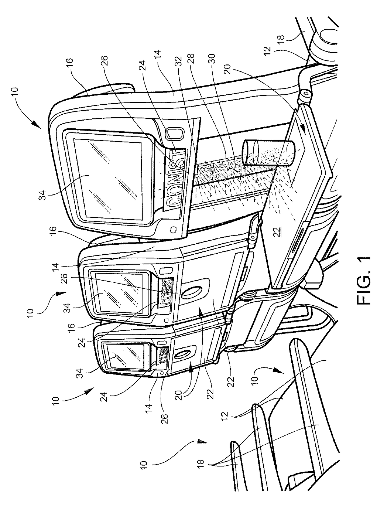 Illuminated literature pocket for aircraft passenger seat