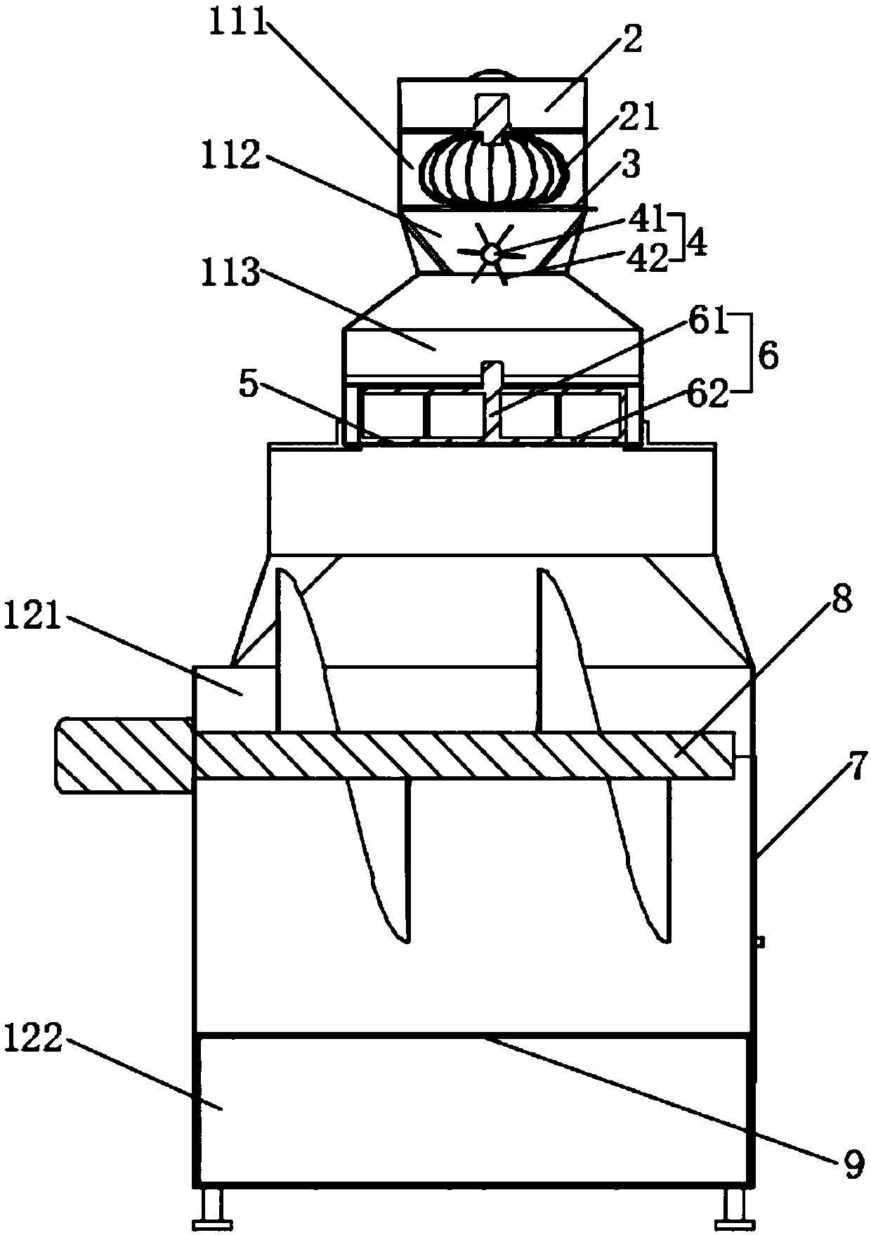 Polypropylene fiber reinforcing machine