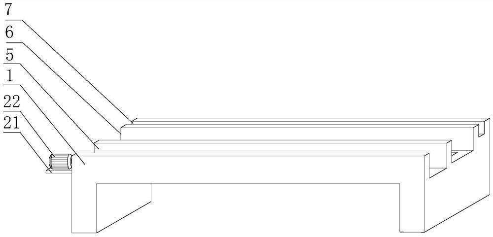 Detection device for detecting flatness of building