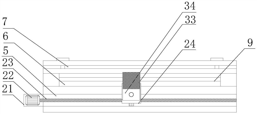 Detection device for detecting flatness of building