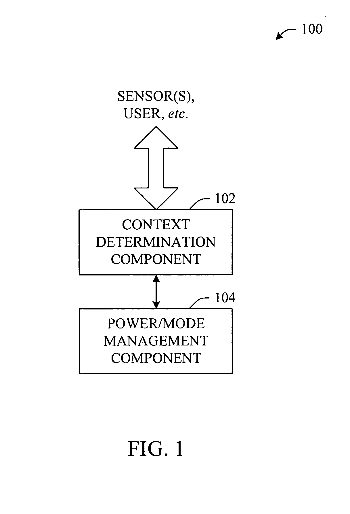 Multi-modal device power/mode management