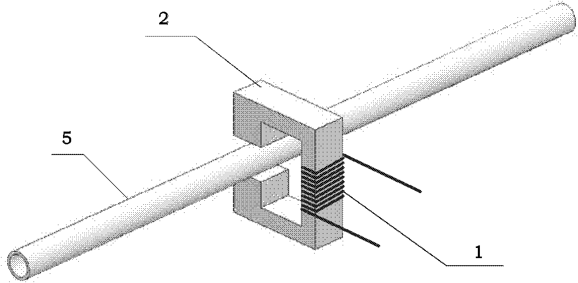 Radial magnetic field-based online abrasive grain monitoring sensor and monitoring method