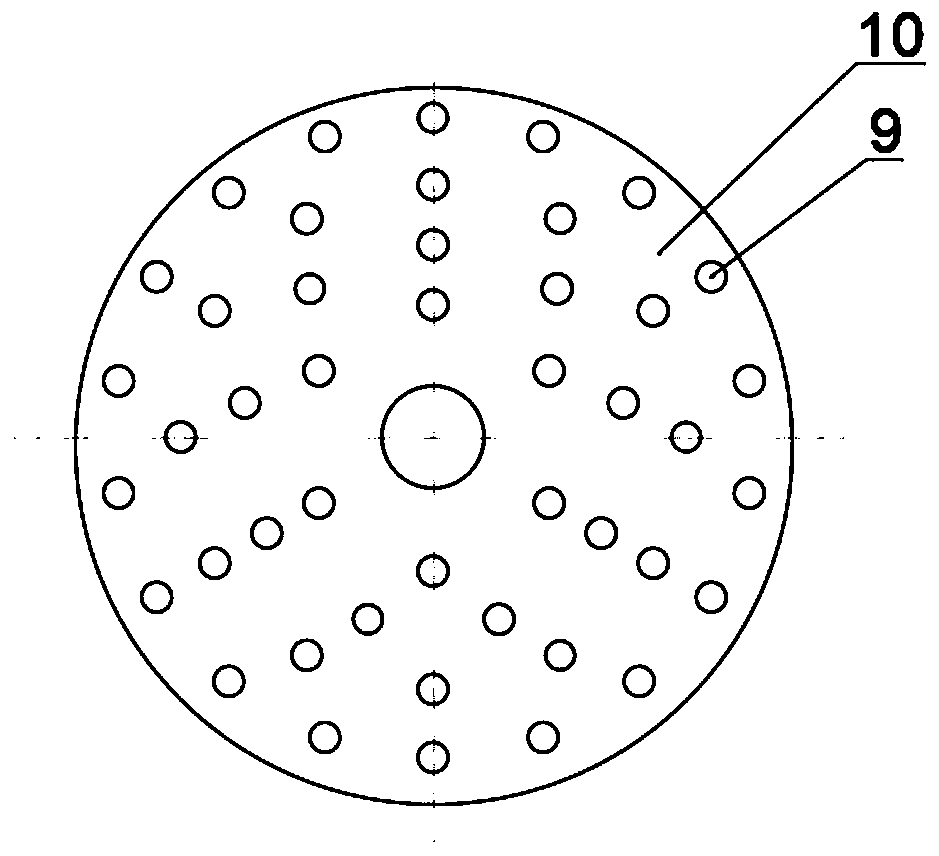 Deactivated sludge degradation hydraulic cavitation device