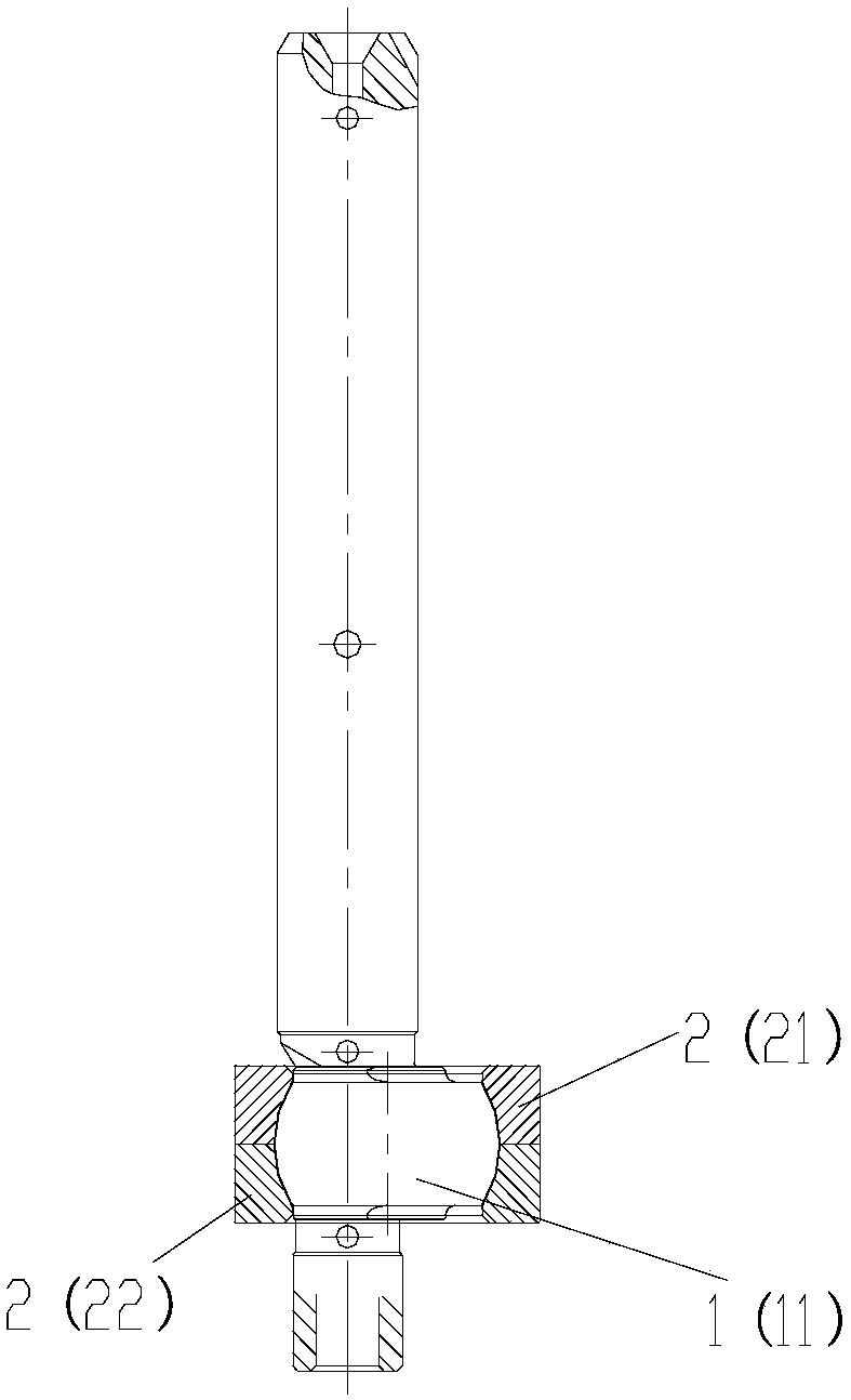 Crank shaft roller structure, compressor and air conditioner