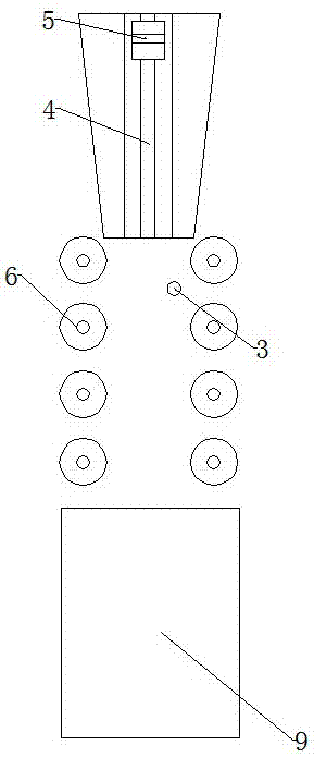 Detection device for LED light bar