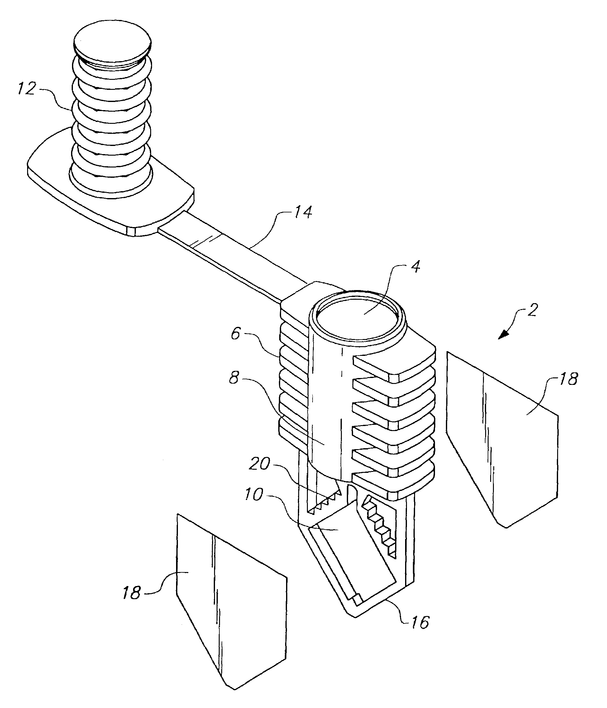 Apparatus and reaction vessel for controlling the temperature of a sample