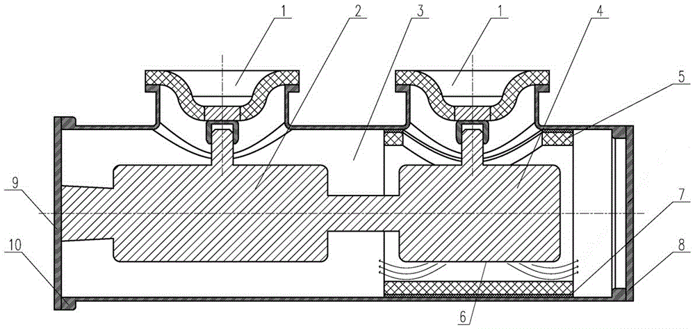 A closed switchgear and its arc extinguishing chamber and tank body