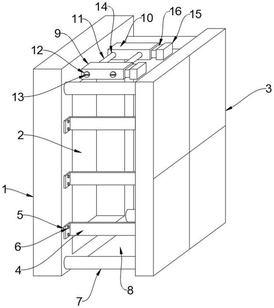 Energy-saving curtain wall with escape function and using method thereof