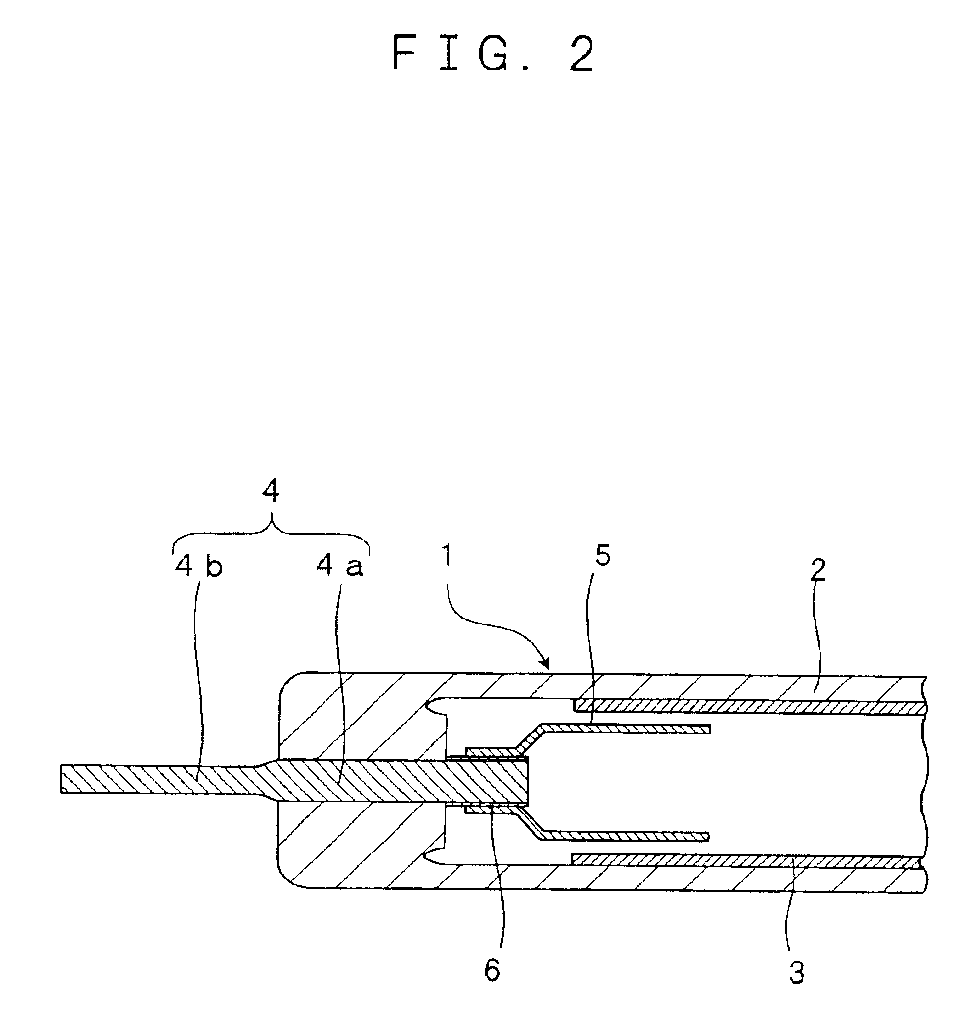 Cold-cathode discharge lamp and lamp device having reduced sputtering on internal lead-in wire