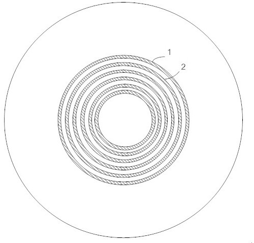 A spectacle lens with annular cylindrical microstructure on the surface