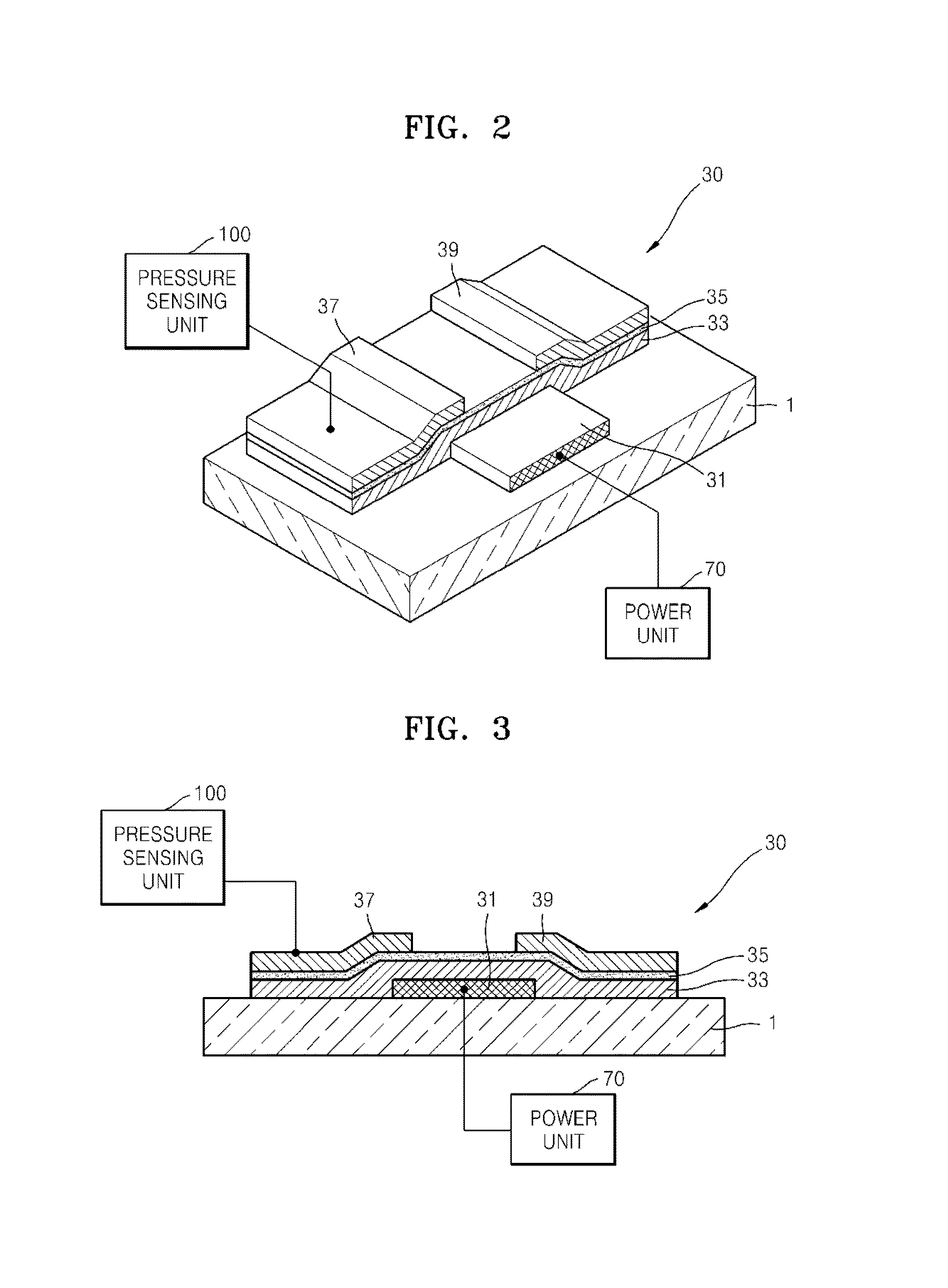 Pressure sensor and pressure sensing method