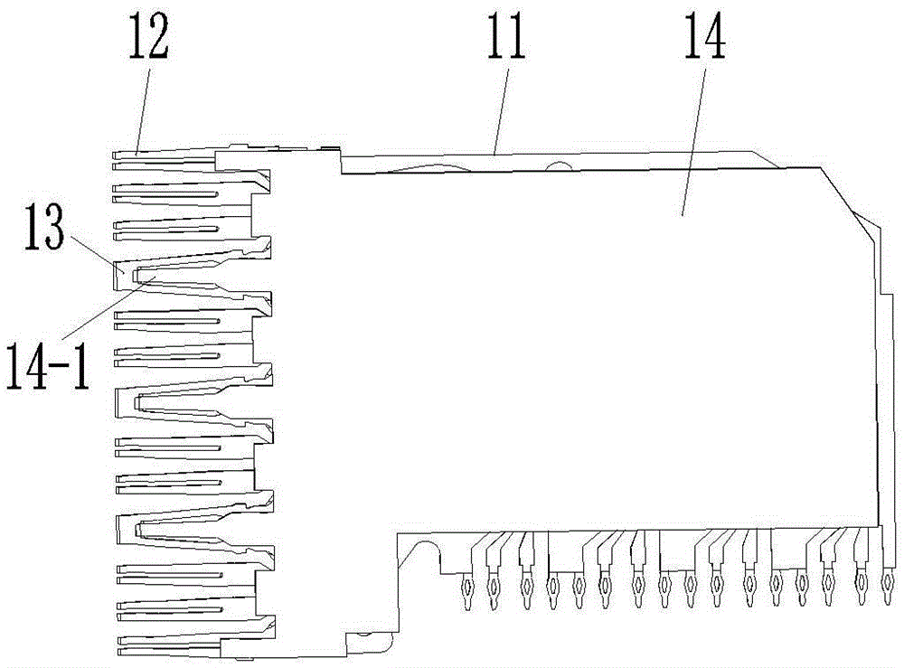 Differential contact module and differential connector and connector assembly using the module