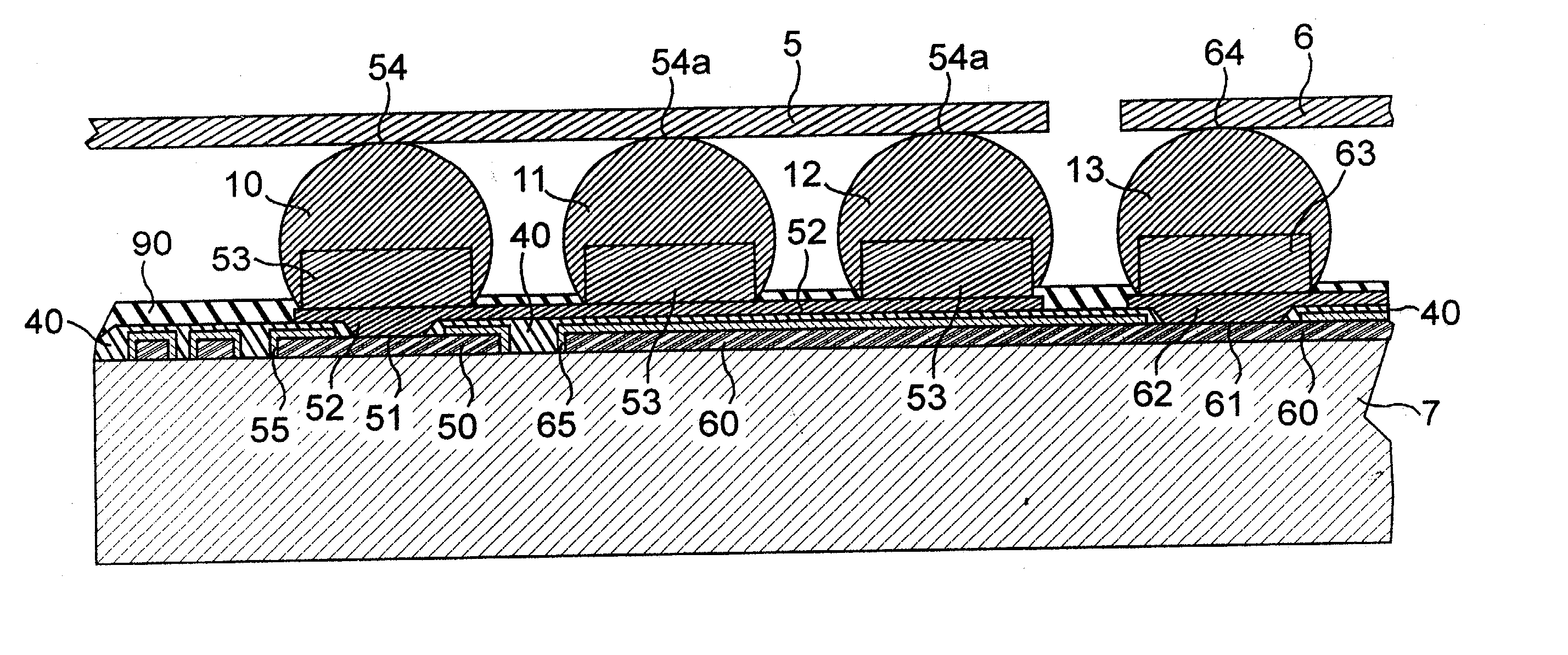 Supporting gate contacts over source region on mosfet devices