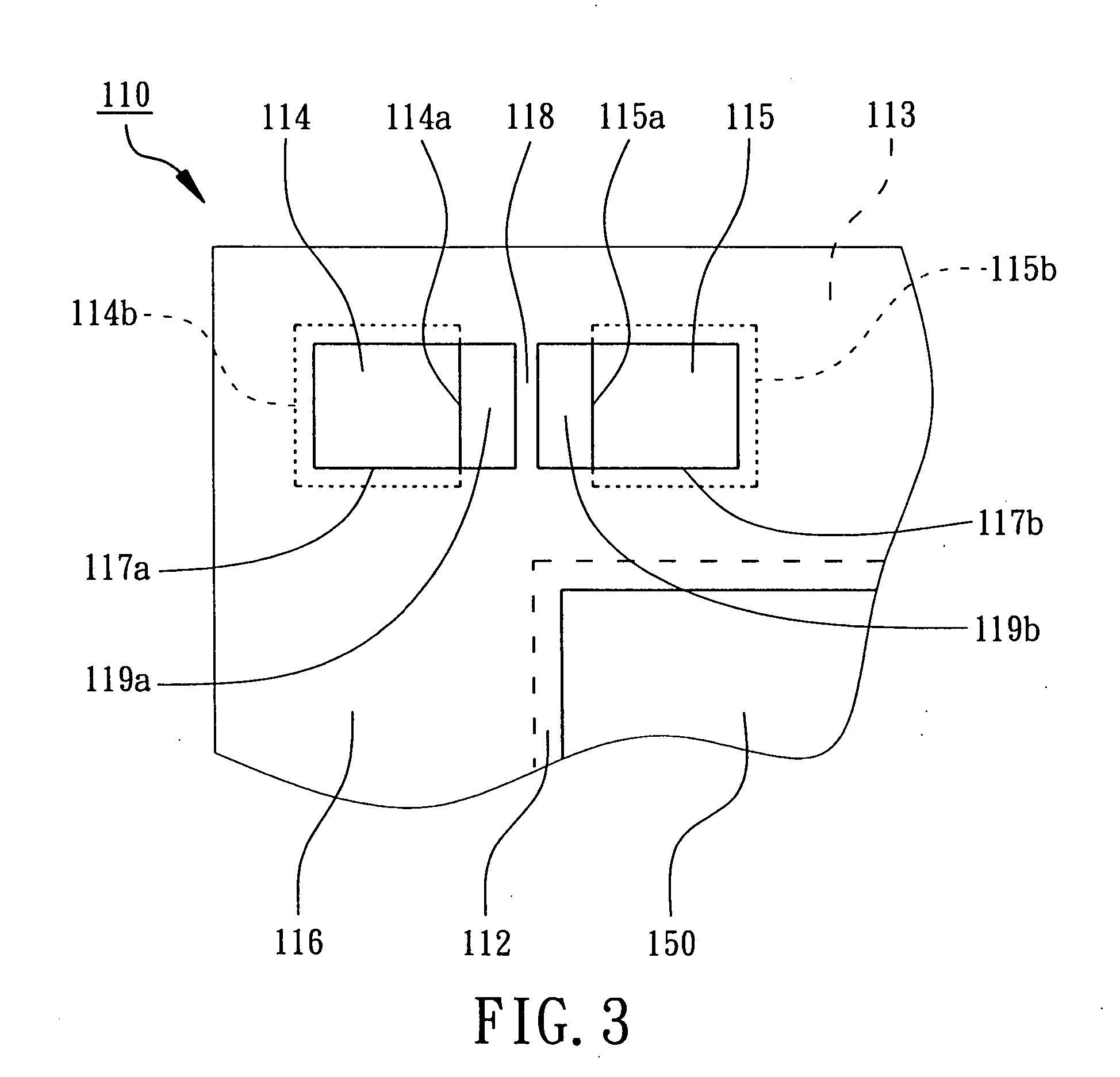 Semiconductor package with encapsulated passive component