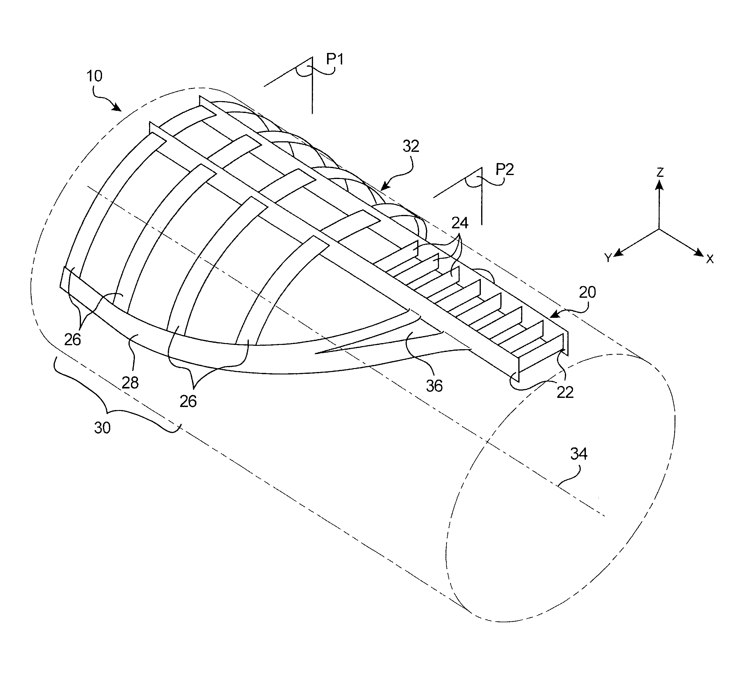 Turbojet pylon for aircraft