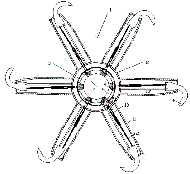 Liftable fodder tedding device driven by belt