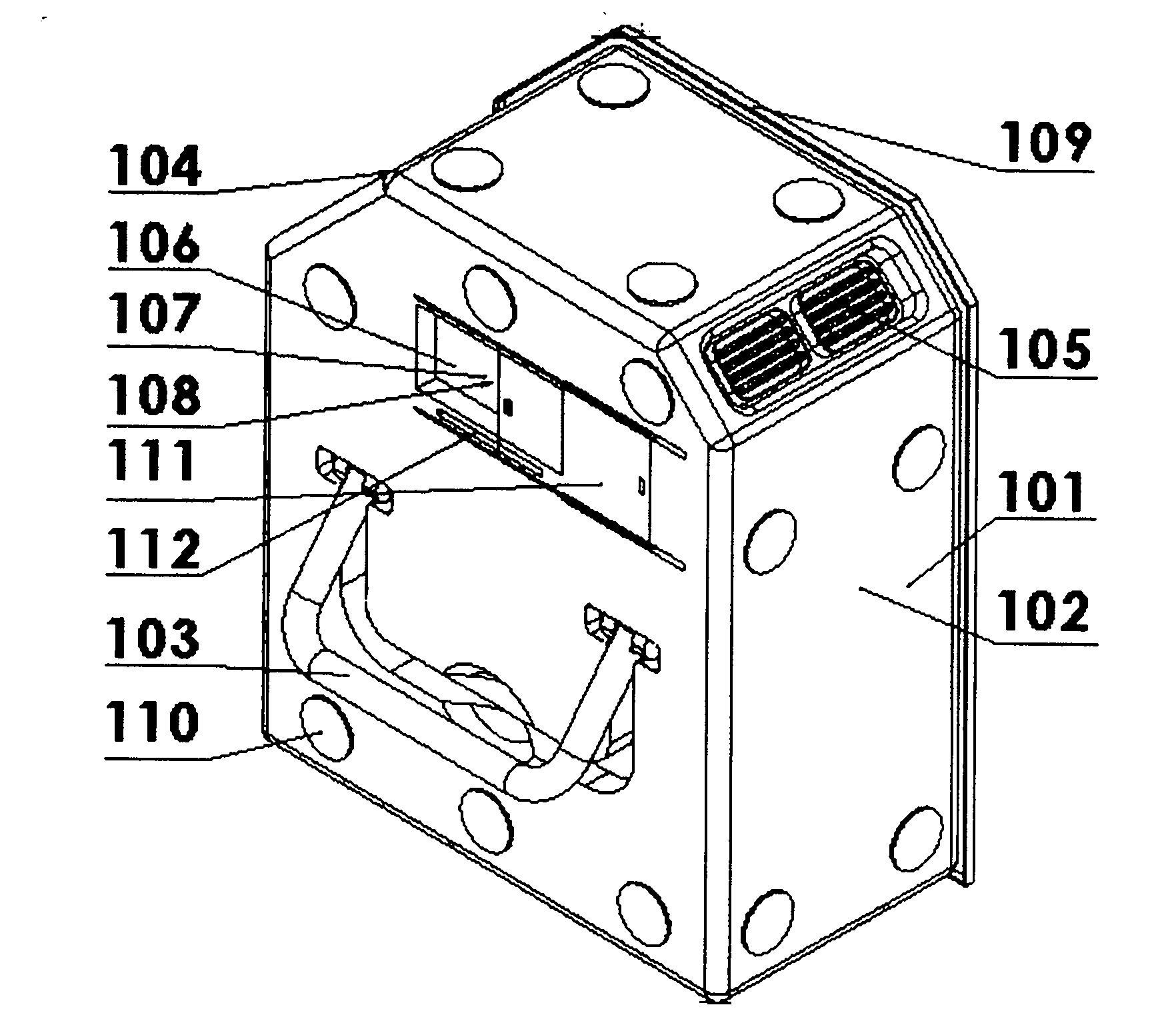 Integrated circulating-storing-collecting-distributing energy pile