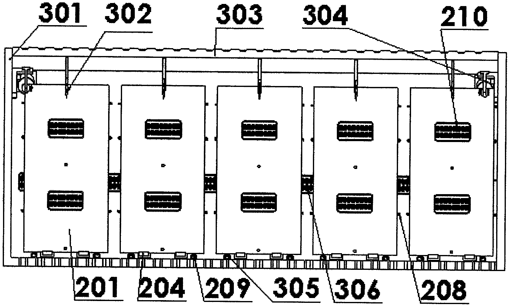 Integrated circulating-storing-collecting-distributing energy pile