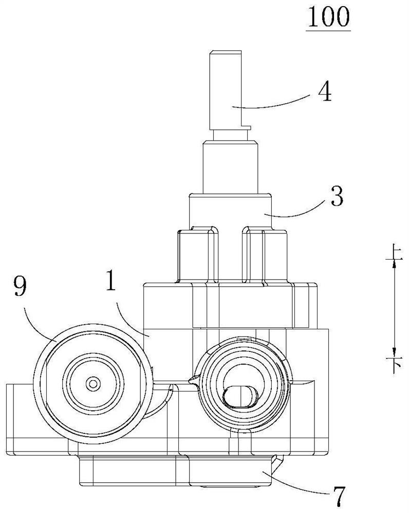 Plug valve and gas stove