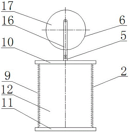 Welded corrugated pipe type work doing unit of heat engine