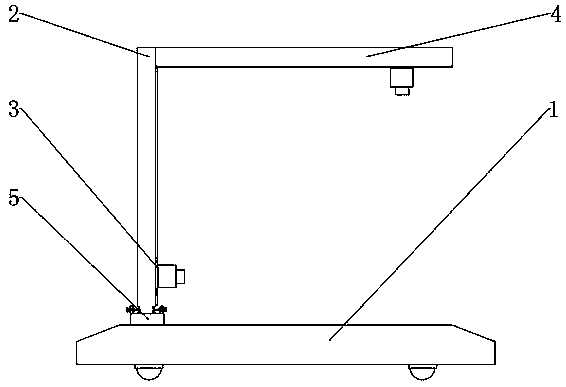 Mobile vehicle profile measurement instrument