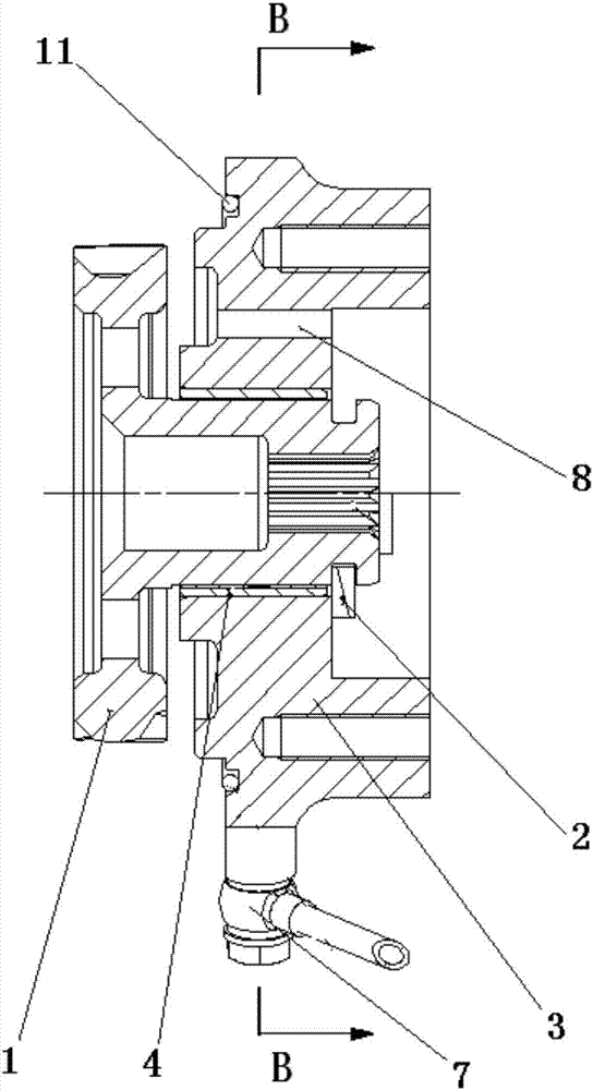 Power output device of non-road diesel engine