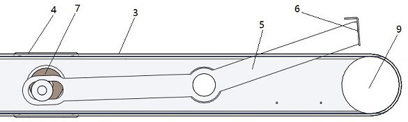 Food cutting device with numerical-control adjustable cutting width