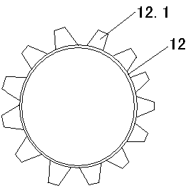 Self-generating wax prevention device and method for screw pump oil well