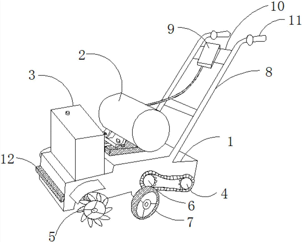 Novel building deslagging device