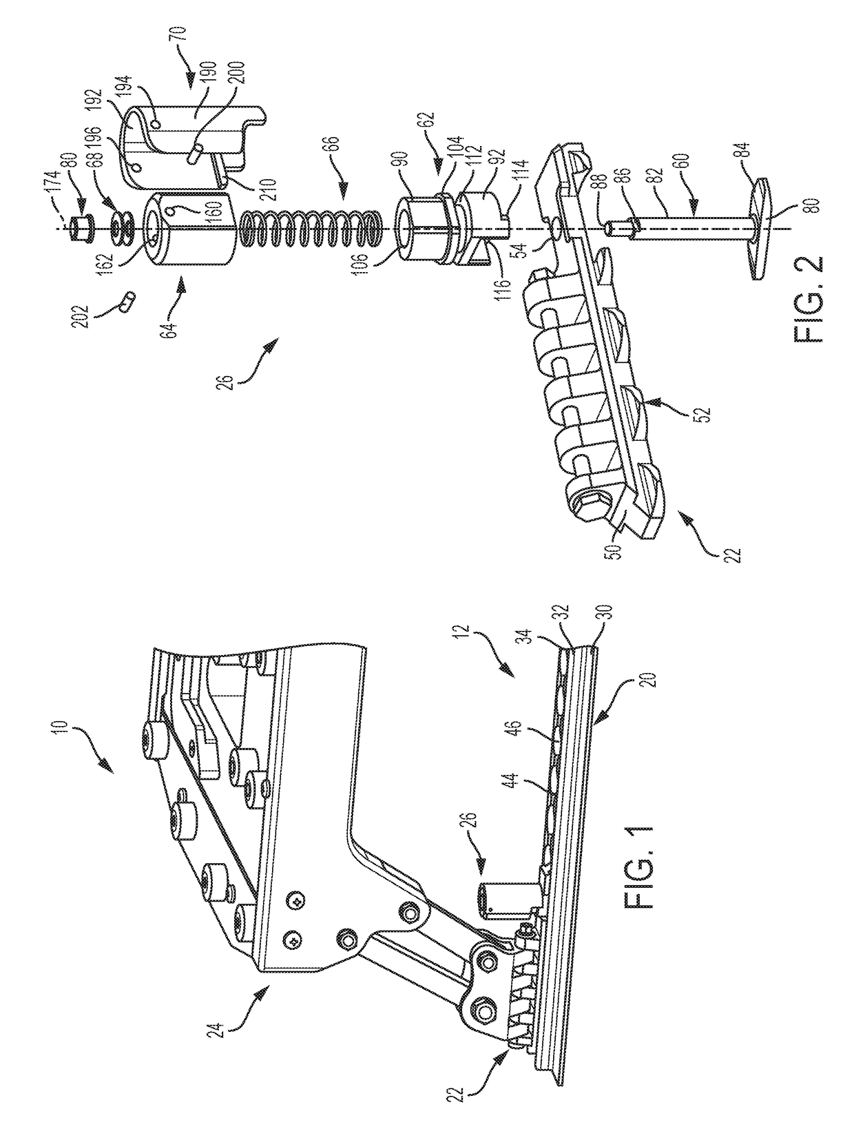 Aircraft seat assembly having a quick change preloading track lock assembly