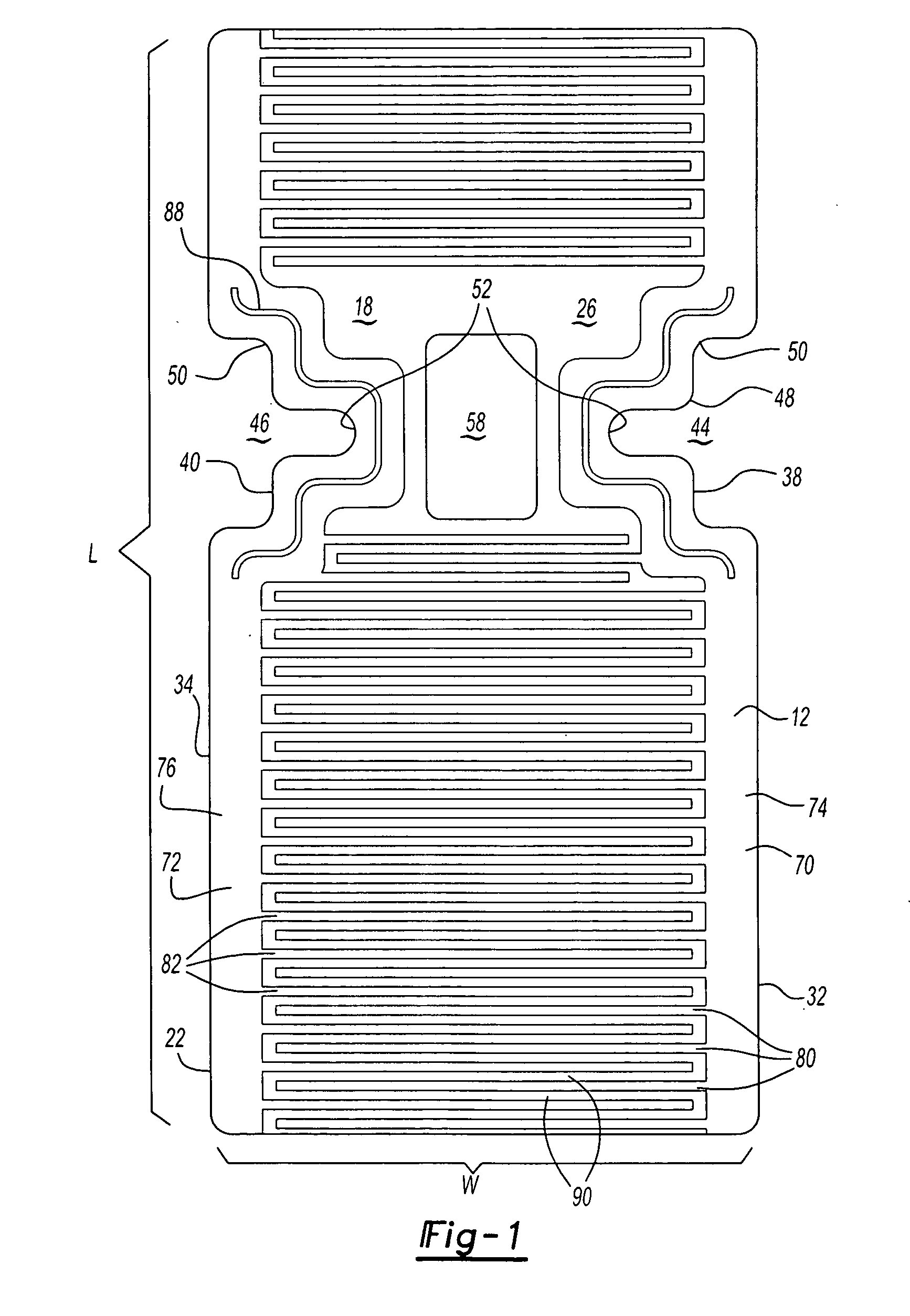 Heater for an automotive vehicle and method of forming same