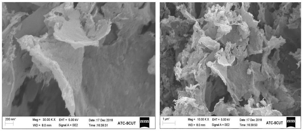 Nitrogen-doped porous carbon material as well as preparation method and application thereof