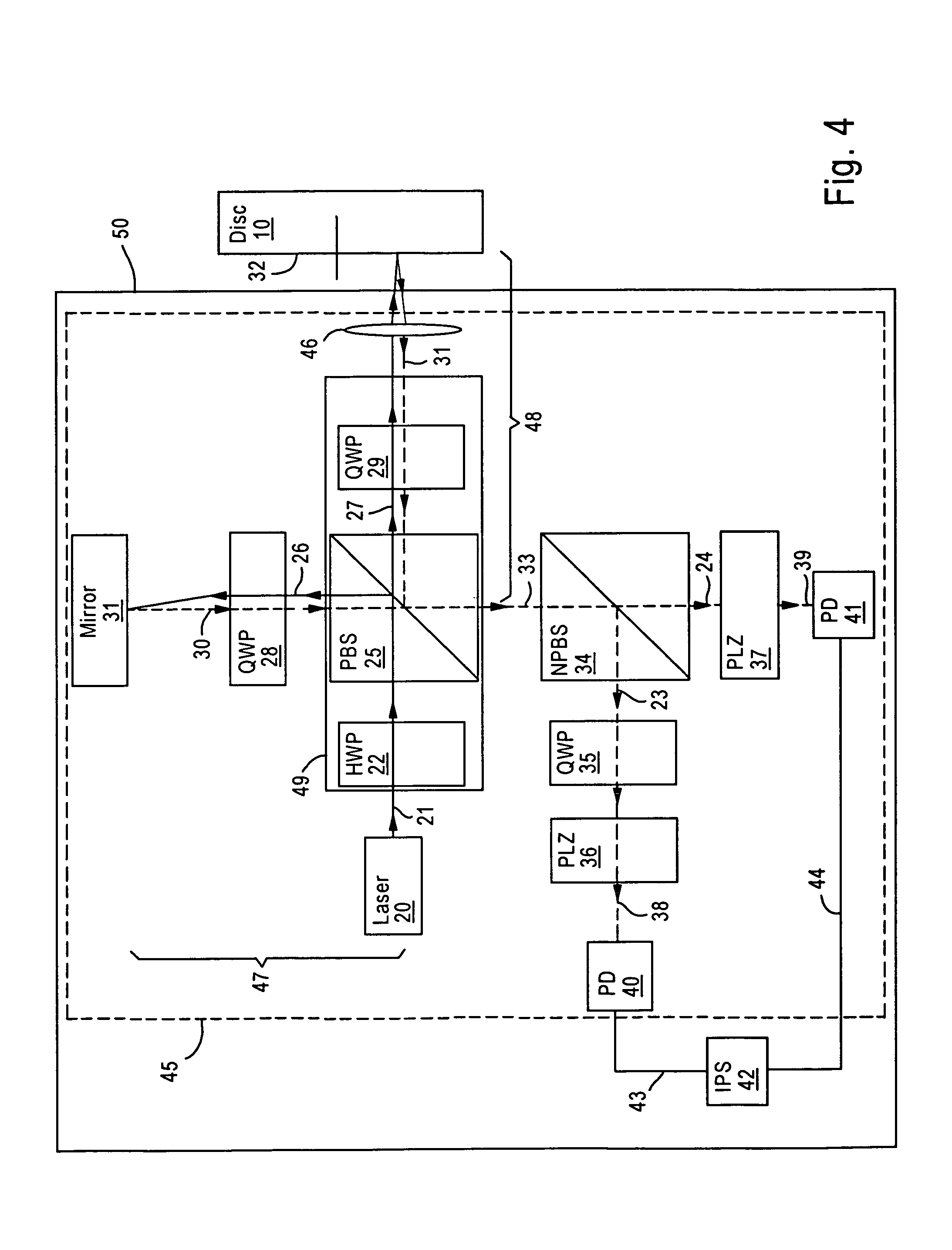 Quadrature phase shift interferometer (QPSI) decoder and method of decoding