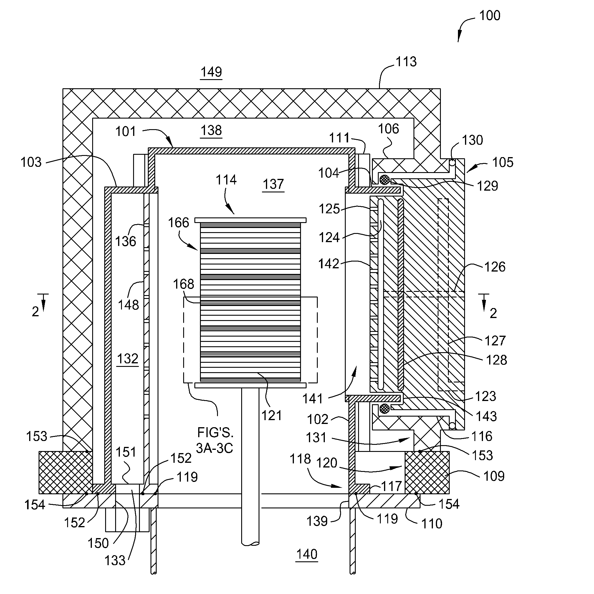 Thermal Batch Reactor with Removable Susceptors